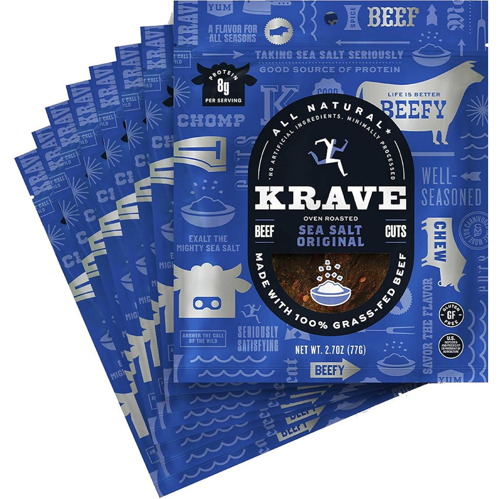Sea Salt Original Beef Jerky (8 Pack)