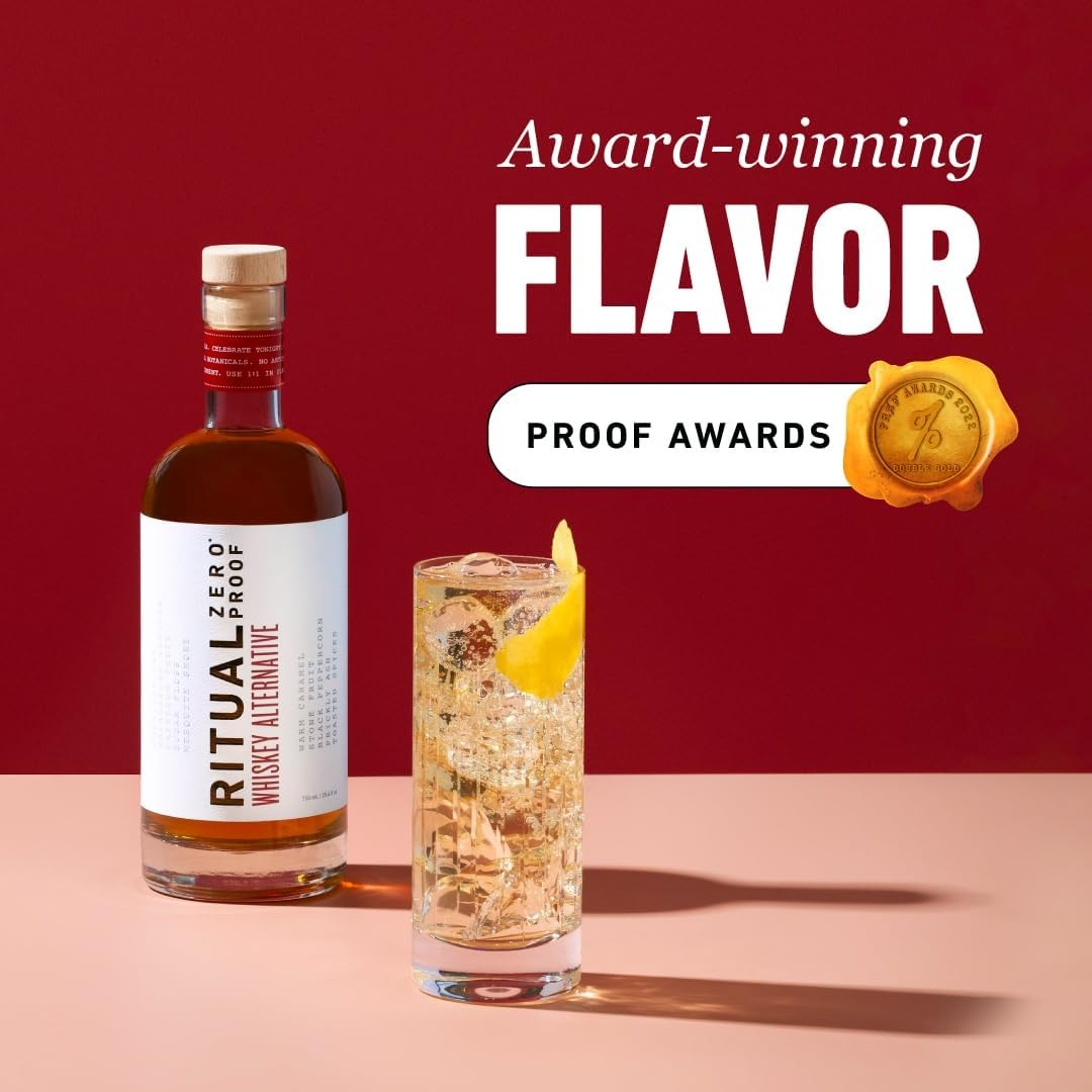 Zero-Proof Whiskey Alternative