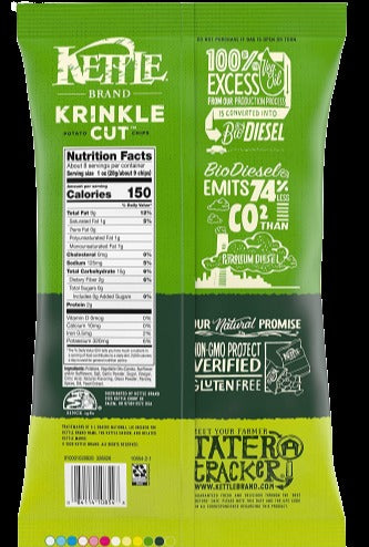 Dill Pickle Krinkle Cut Chips