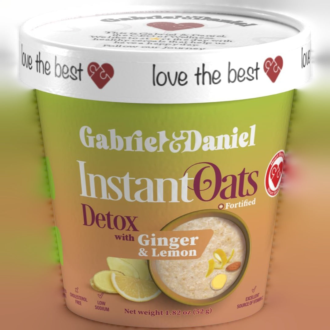 Ginger Lemon Instant Oatmeal