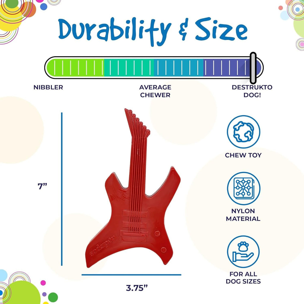 Electric Guitar – Durable Dog Chew Toy