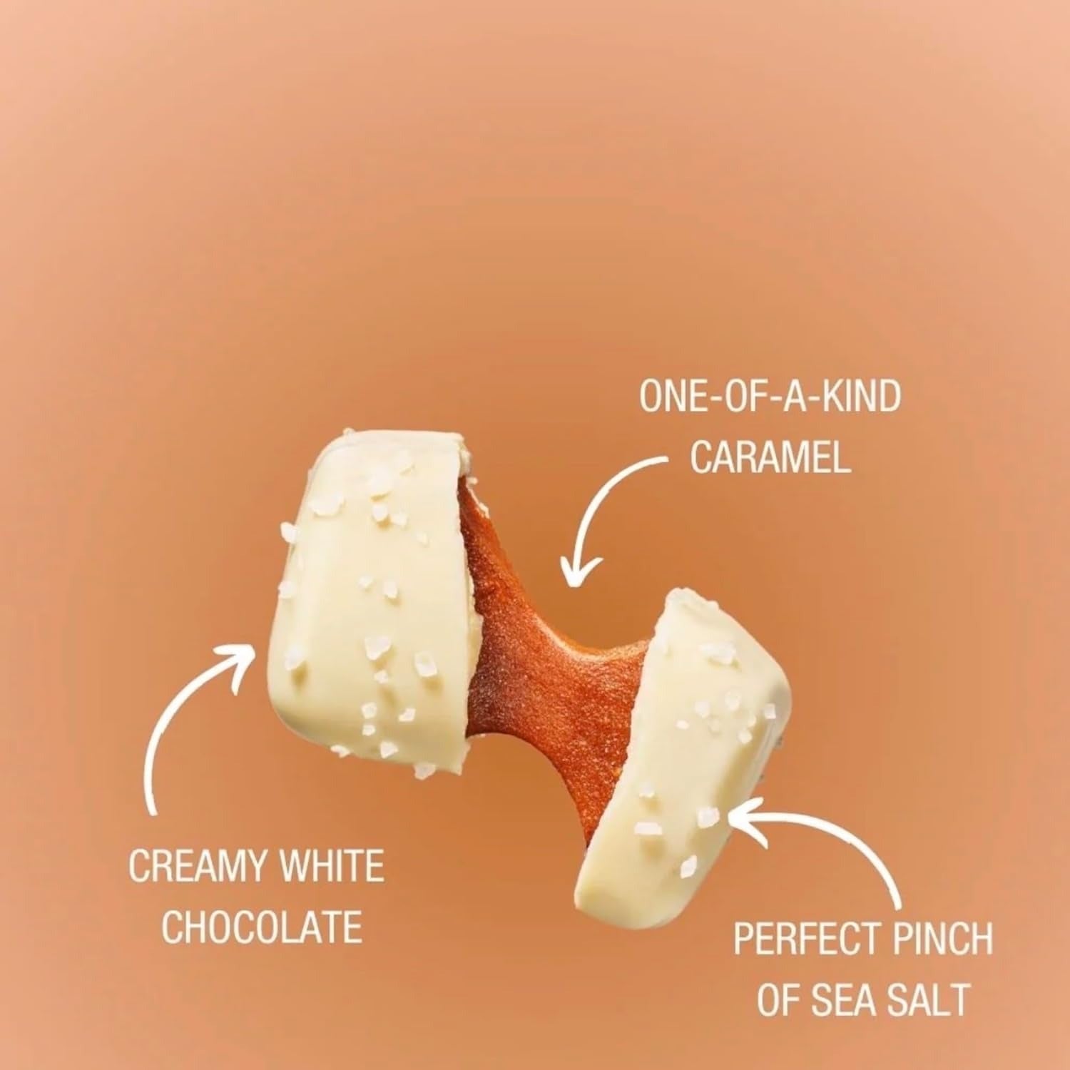 White Chocolate Sea Salt Bites