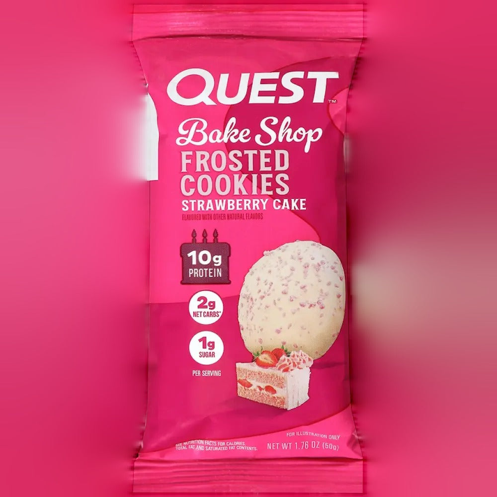 Frosted Strawberry Cake Cookie (8 CT)