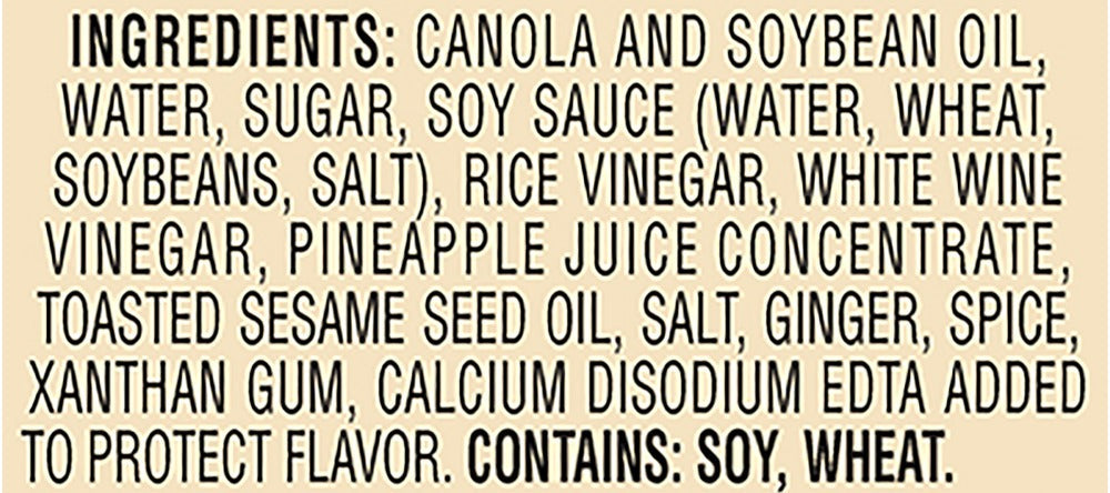 Toasted Sesame Ginger Dressing