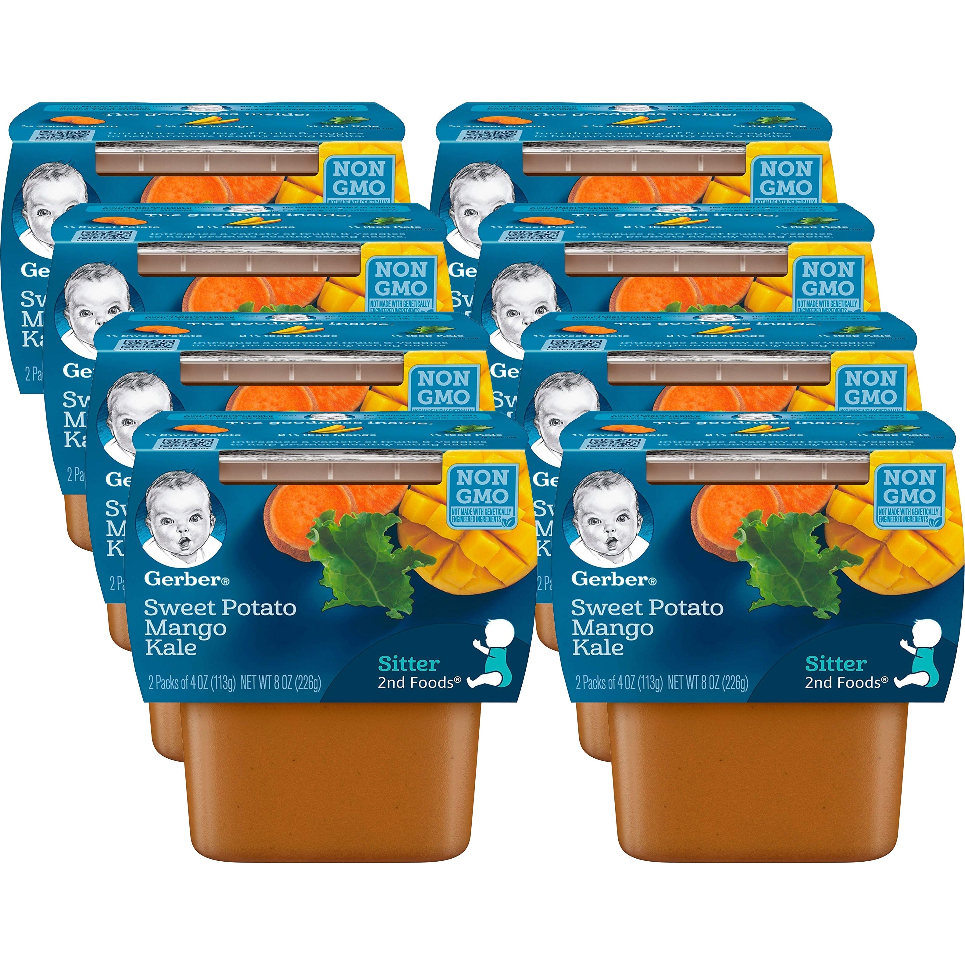 Sweet Potato Mango Kale (8 x 2 Pack)