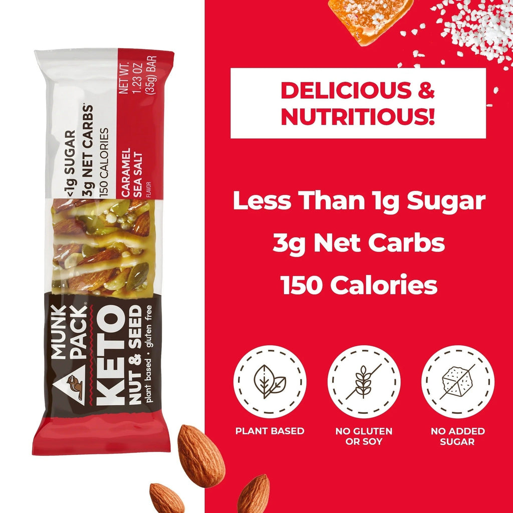 Caramel Sea Salt Nut & Seed Bar (4 CT)
