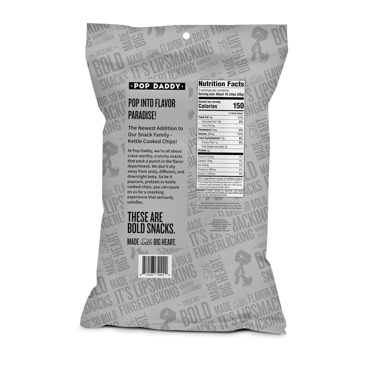 Cracked Pepper Potato Chips