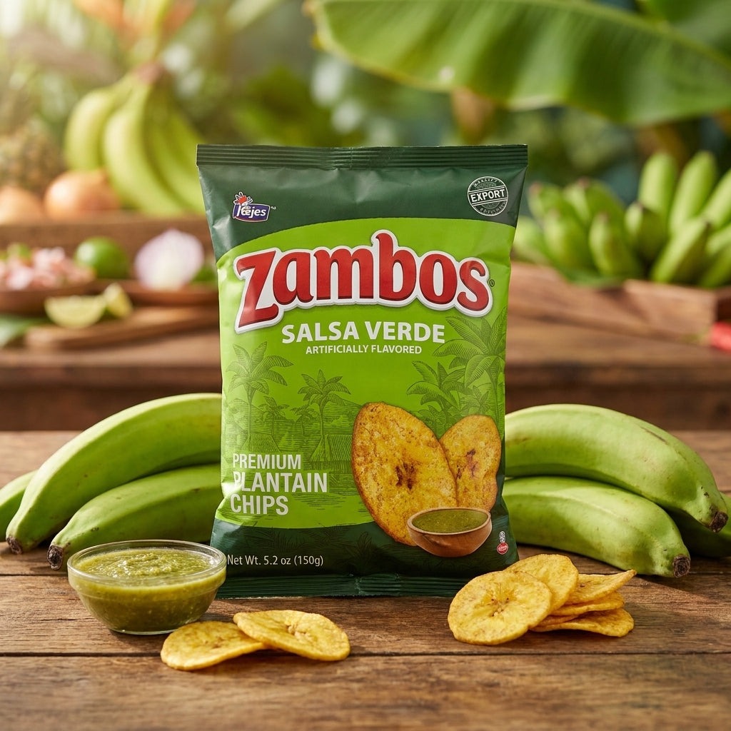 Salsa Verde Plantain Chips