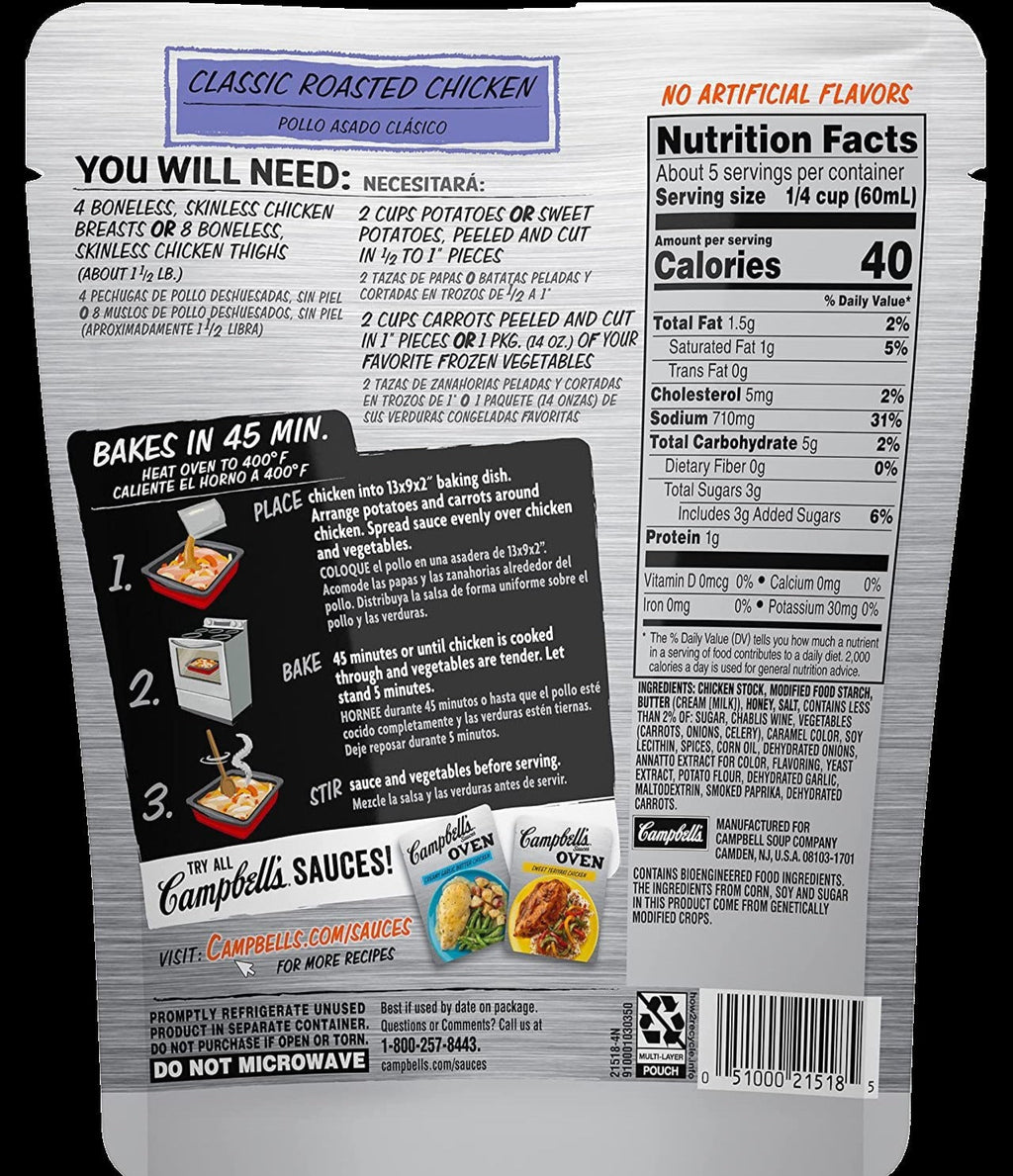 Classic Roasted Chicken Cooking Sauce