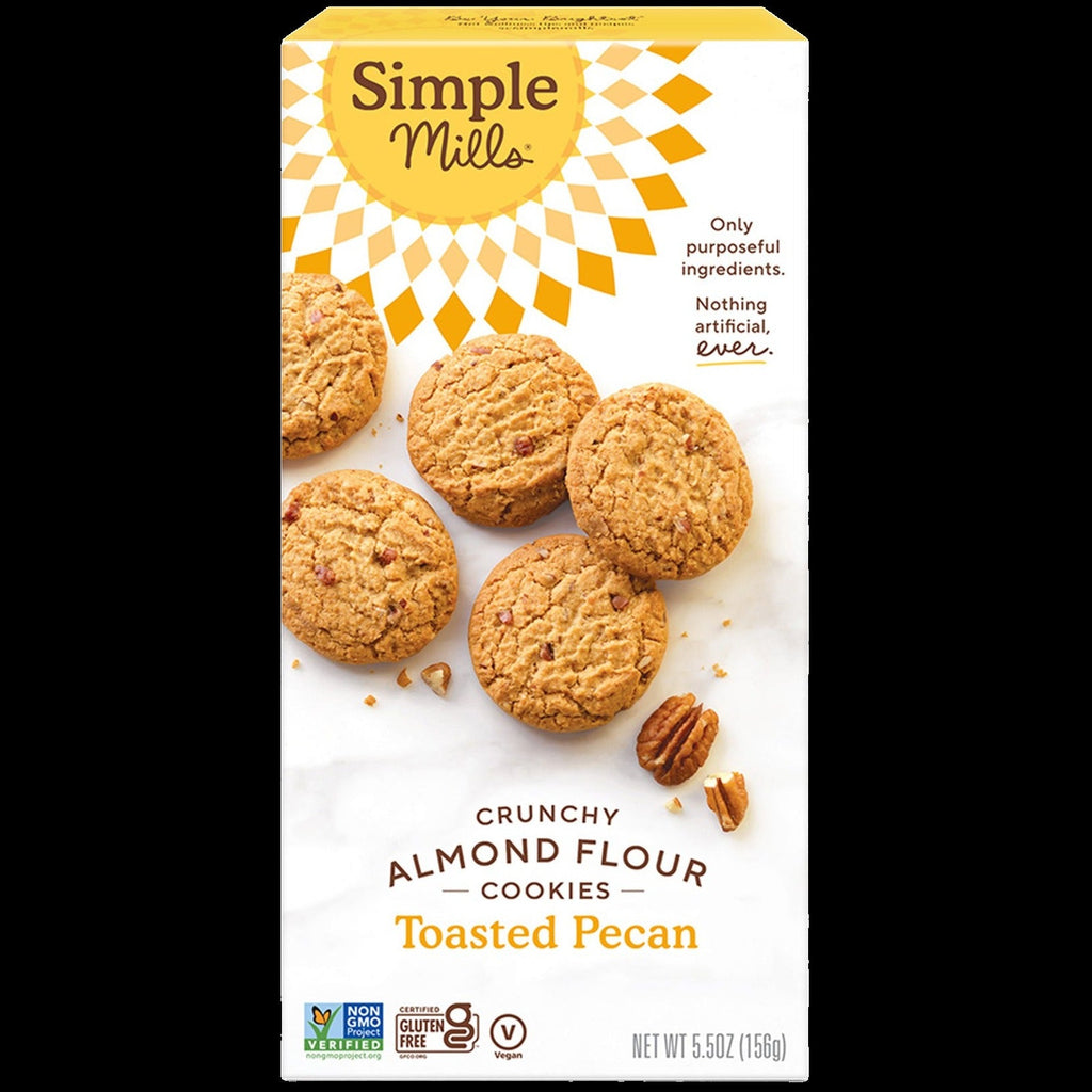 Toasted Pecan Crunchy Cookies