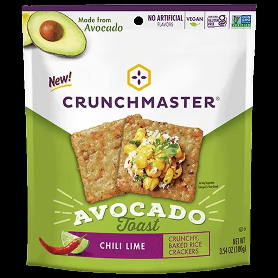 Avocado Chili Lime Crackers