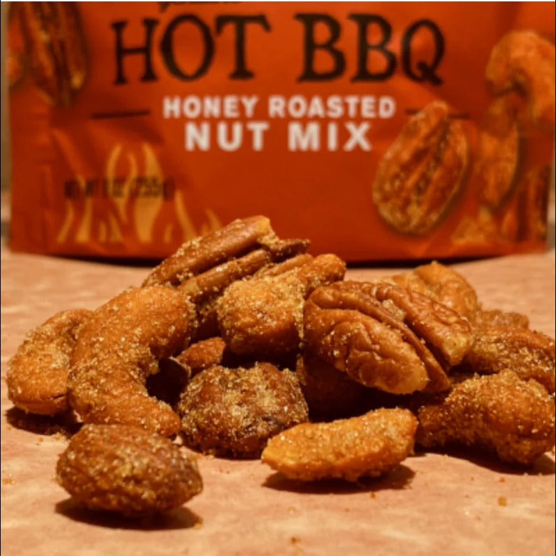 Hot BBQ Honey Roasted Nuts Mixed