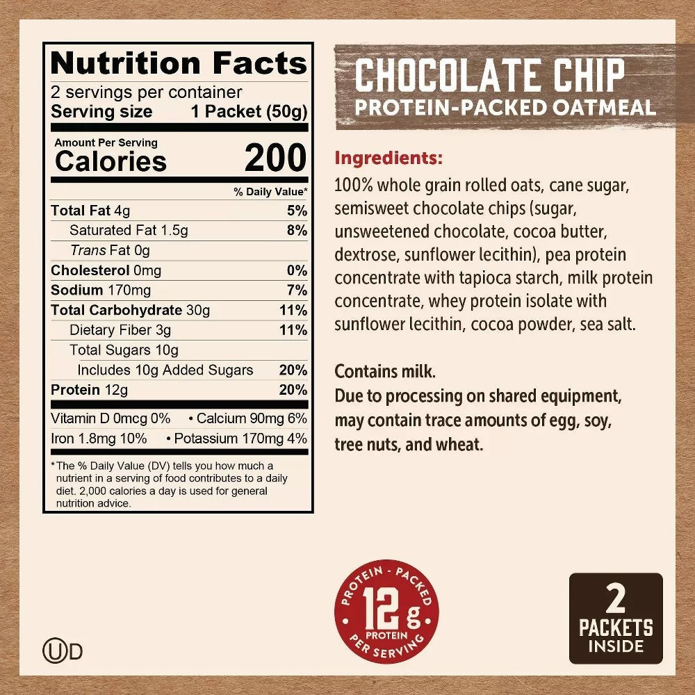 Oatmeal Packet Variety Pack
