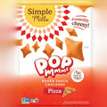 Pop Mmms Pizza Baked Snack Crackers
