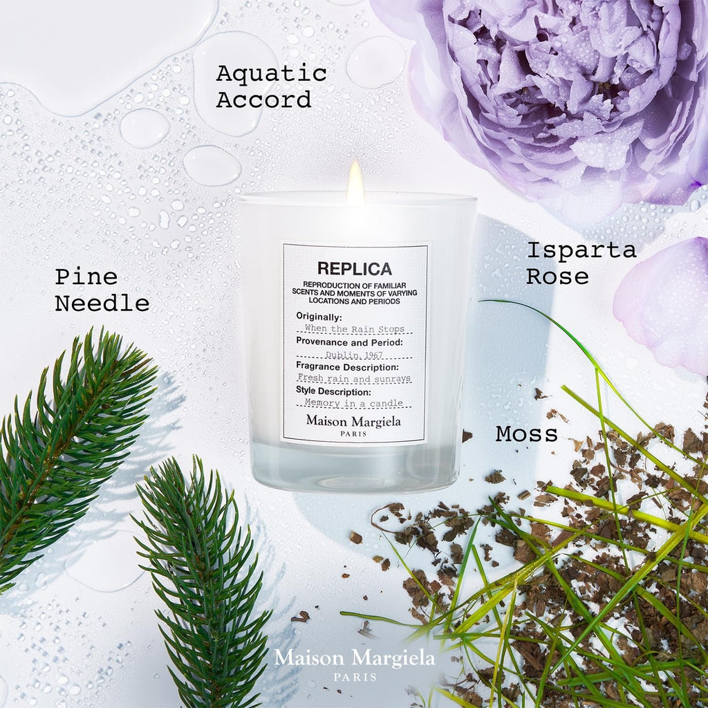 Replica When The Rain Stops Scented Candle