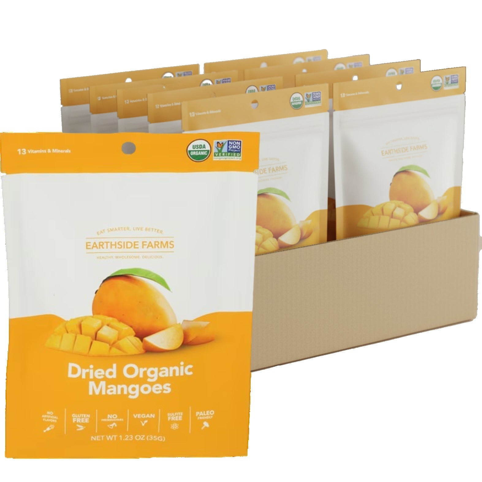 Organic Dried Mangoes (10 CT)