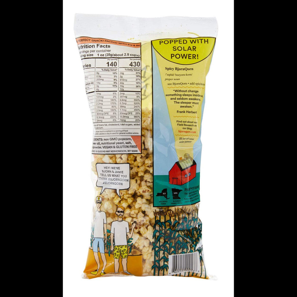 Spicy Sun-Popped Popcorn