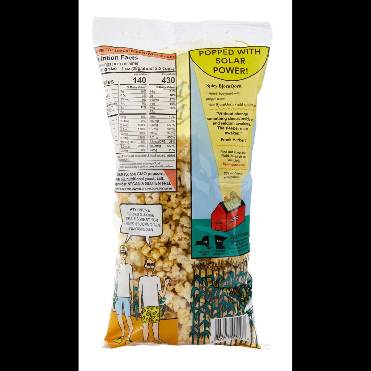 Spicy Sun-Popped Popcorn