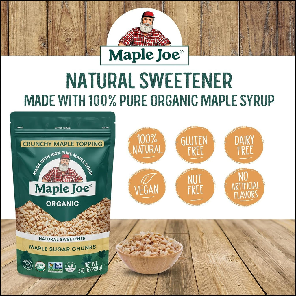 Organic Maple Sugar Chunks