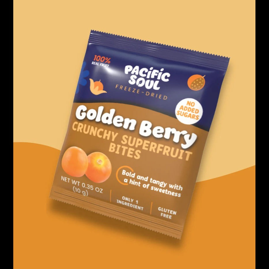 Golden Berry Crunchy Superfruit Bites (12 Pack)