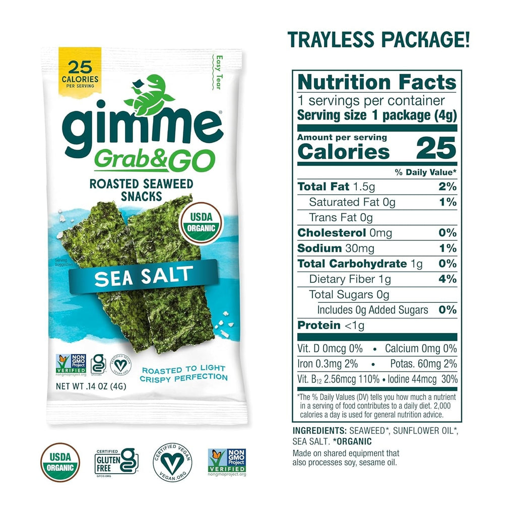Seaweed Snacks Sea Salt (5 CT)