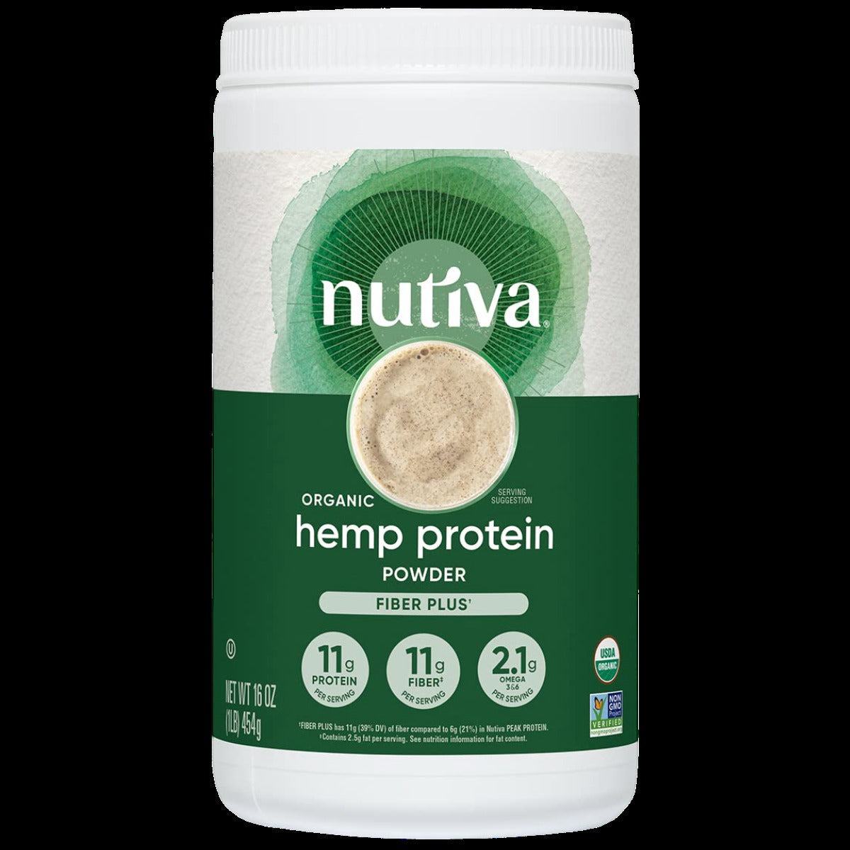 Organic Hemp Protein Hi-Fiber Powder