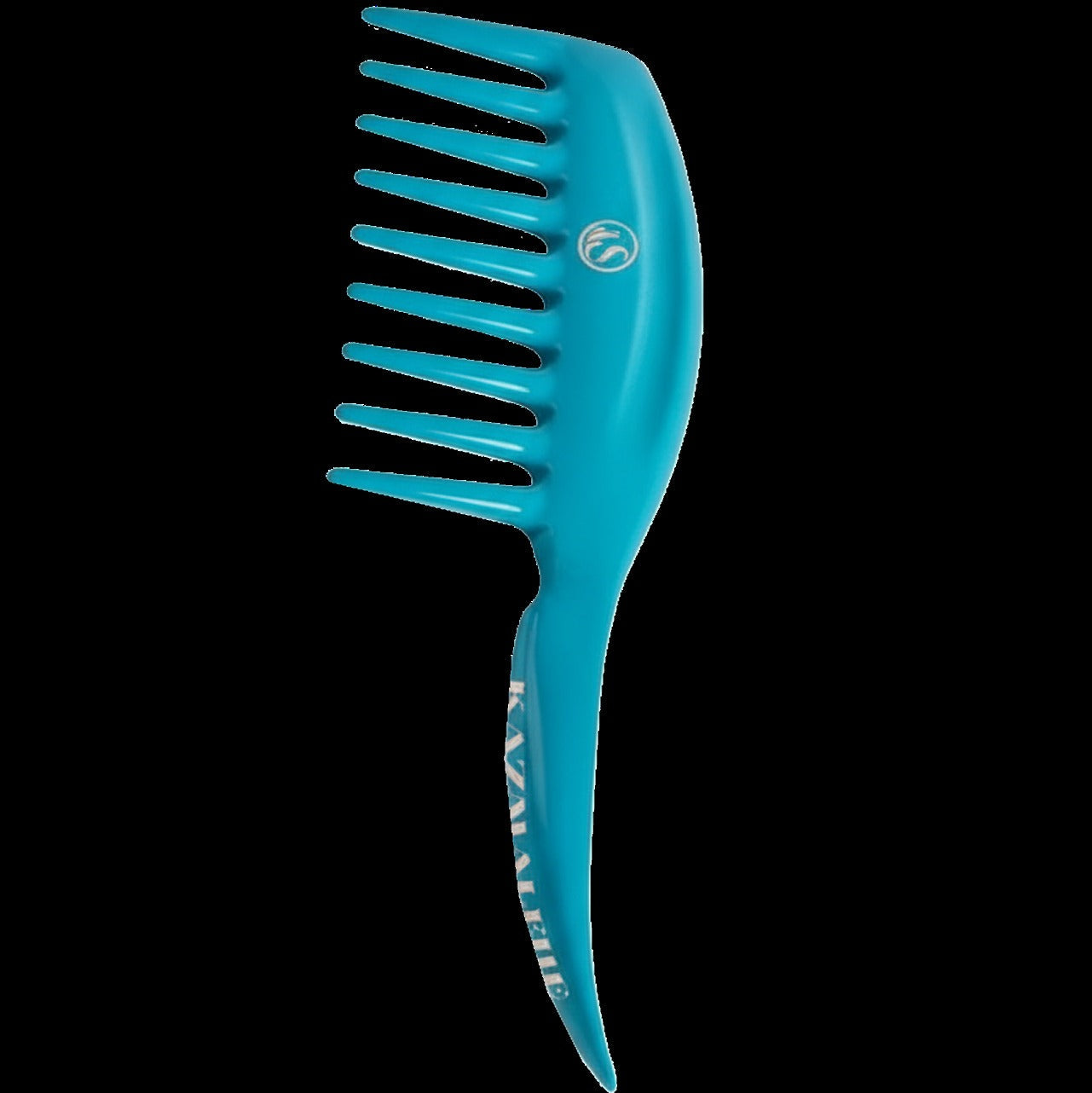 Kurls Plus Wide Tooth Hair Comb - Cobalt