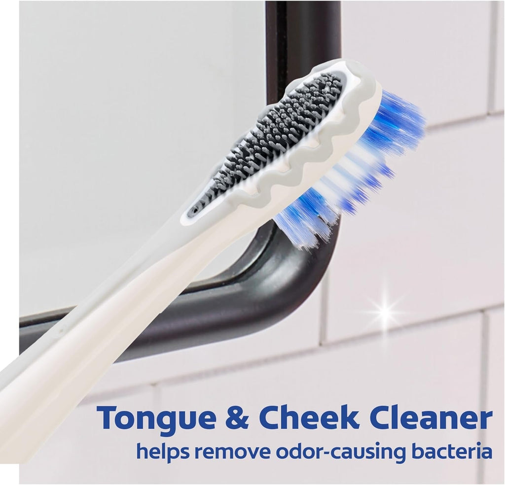 360 Floss Tip Sonic Powered Battery Toothbrush + 2 Floss Tip Refill Heads