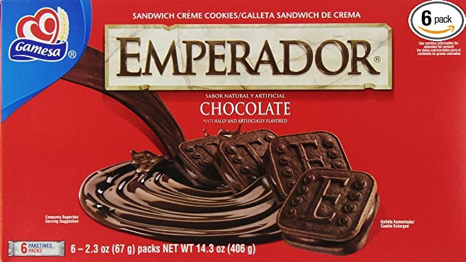 Emperador Creme Chocolate Sandwich Cookies