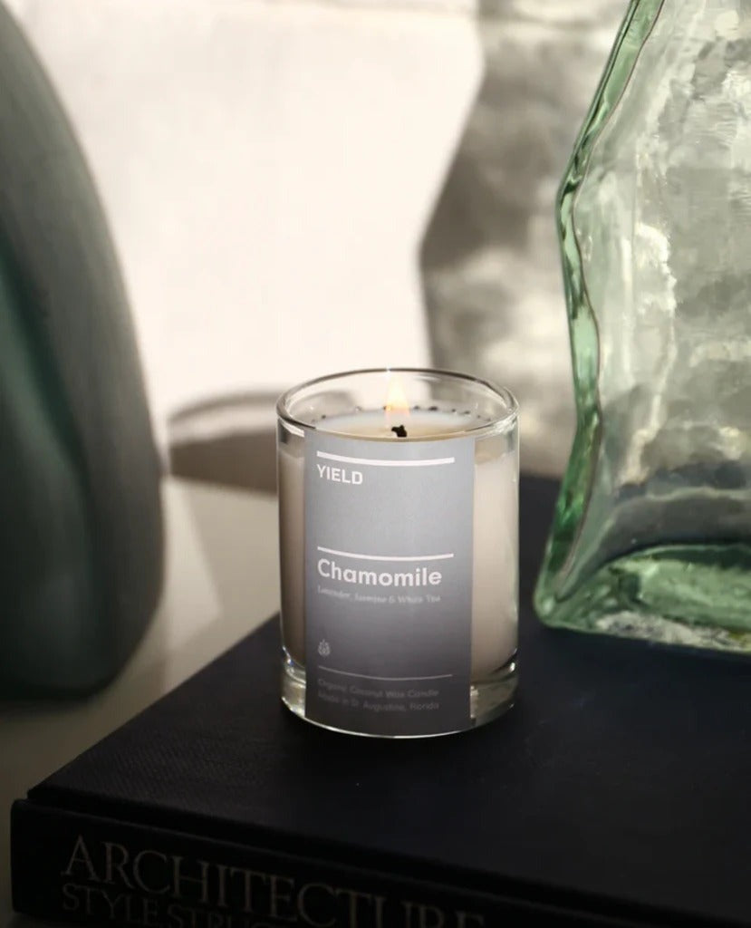 Votive Glass Candle 2.5oz - Chamomile