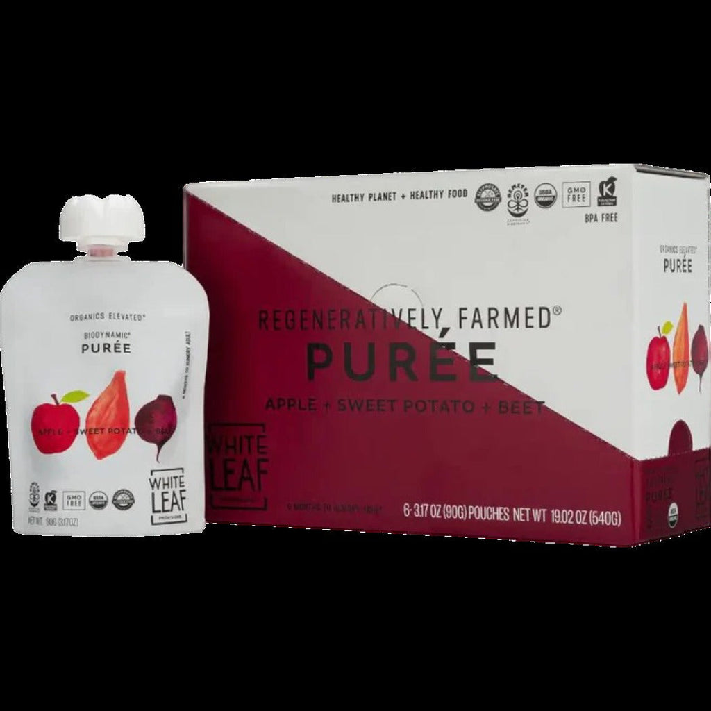 Apple, Sweet Potato, and Beet Baby Food Pouches (6 CT)