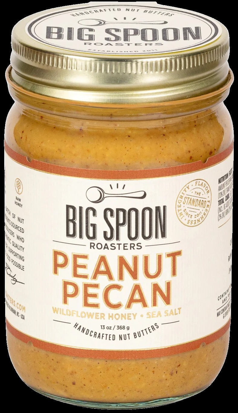 Peanut Pecan Butter with Wildflower Honey