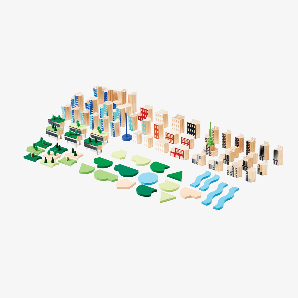 Blockitecture Wooden Play Set - Big Apple