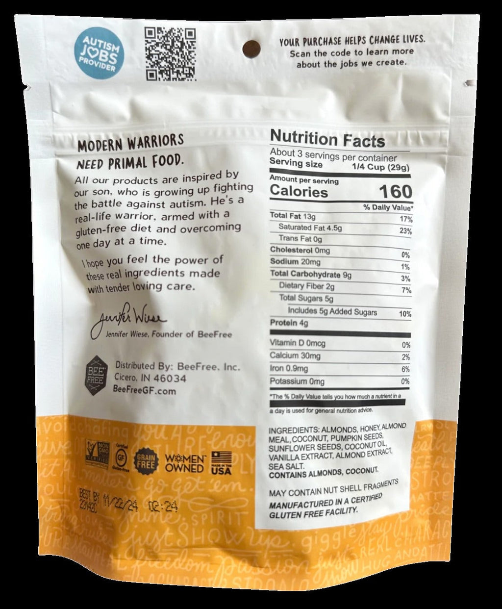 Auggy's Original Warrior Mix Granola