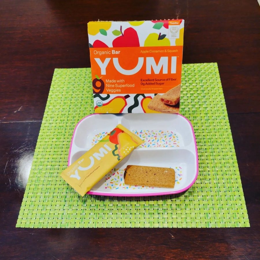 Organic Apple Cinnamon Squash Baby Snack Bars (5 CT)