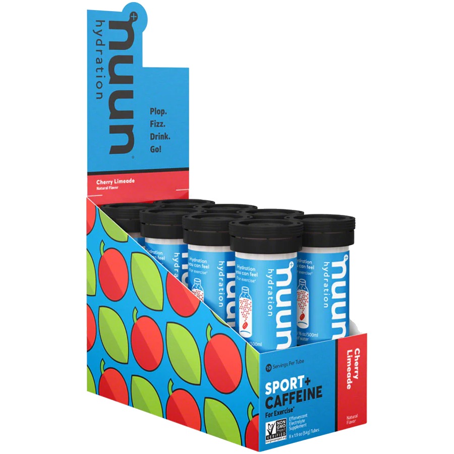 Cherry Limeade Caffeine Hydration Tablets (8 Pack)