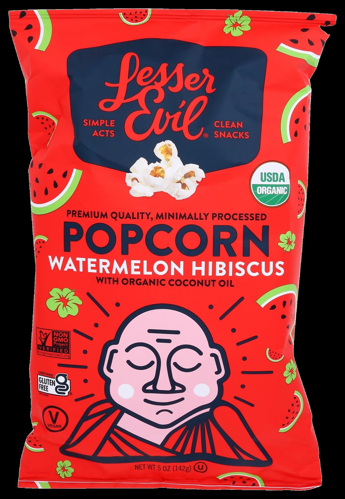 Organic Watermelon Hibiscus Popcorn