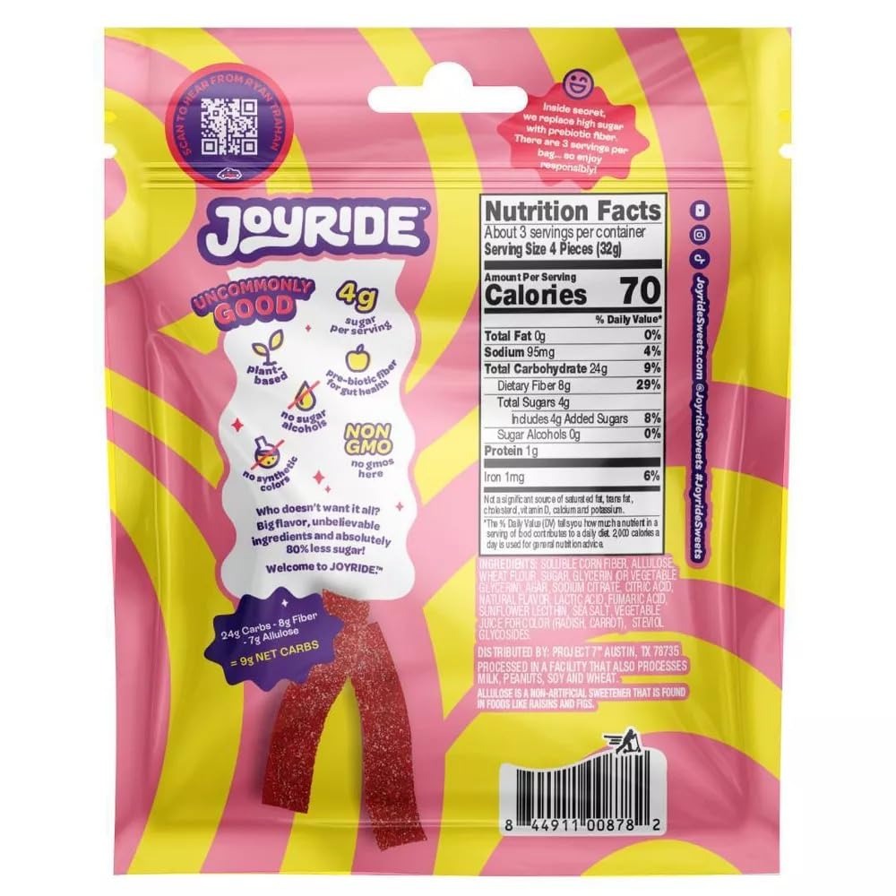 Sour Pink Lemonade Strips