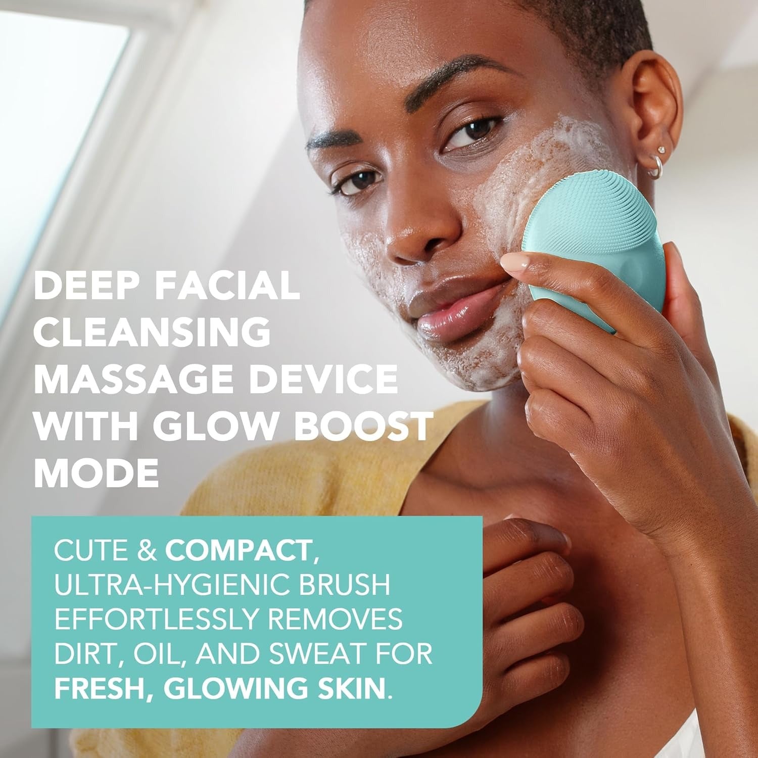Luna Mini 3 Smart Facial Cleansing & Firming Device - Mint