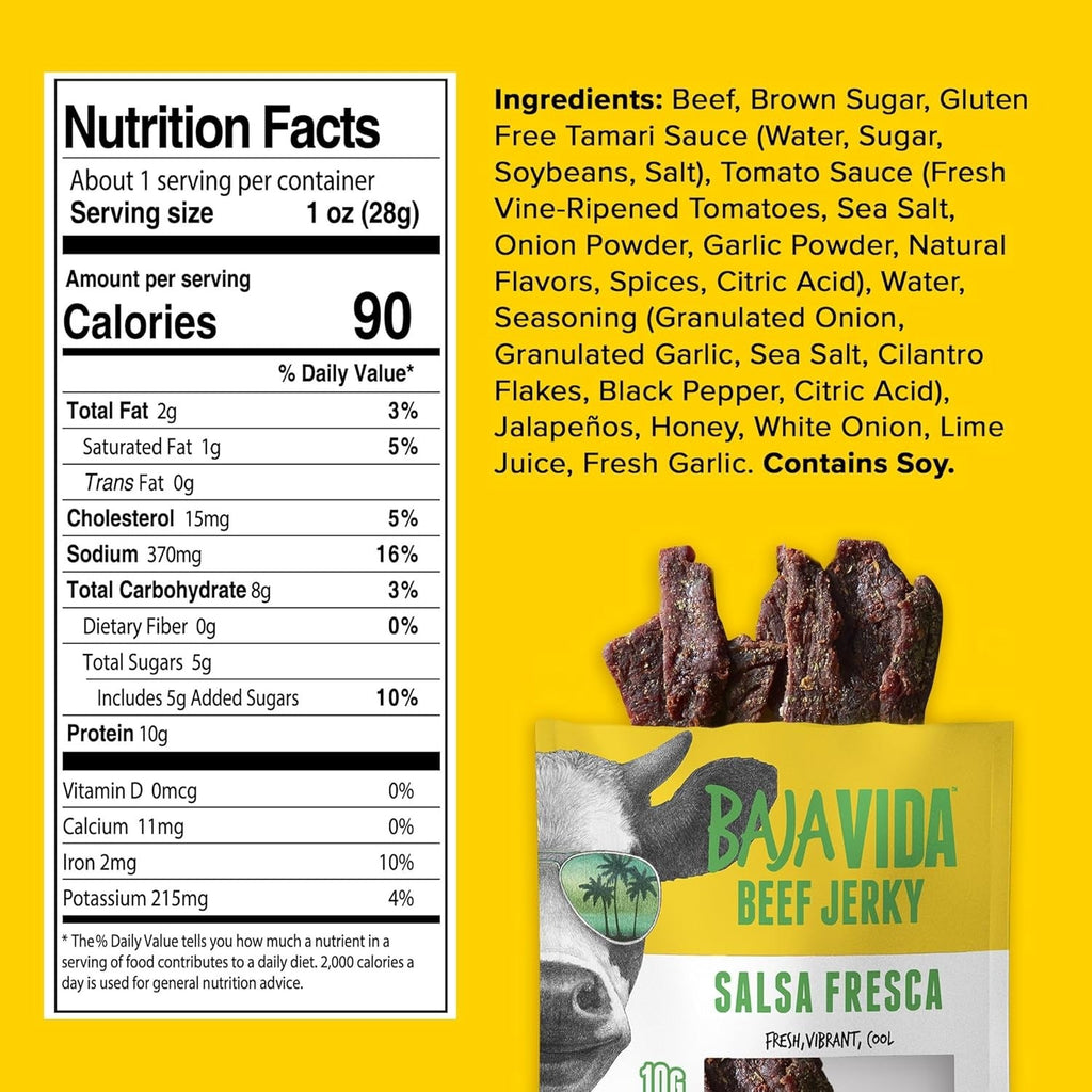 Salsa Fresca Beef Jerky