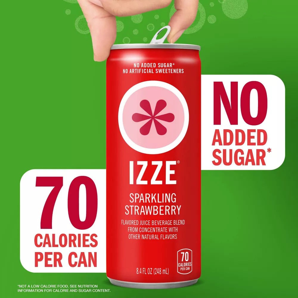 Strawberry Sparkling Juice (6 Pack)