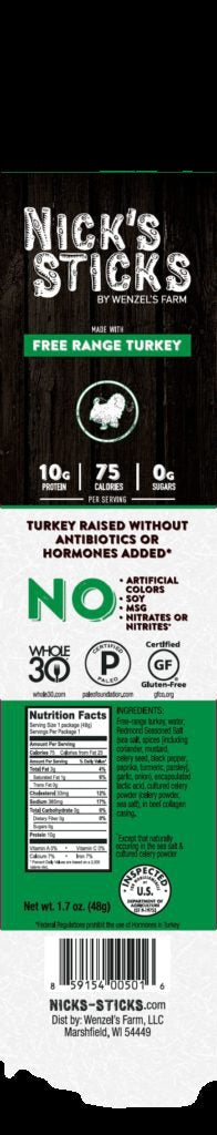 Turkey Snack Stick