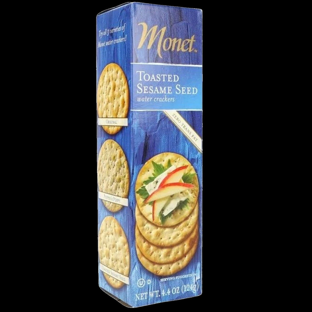 Toasted Sesame Water Crackers