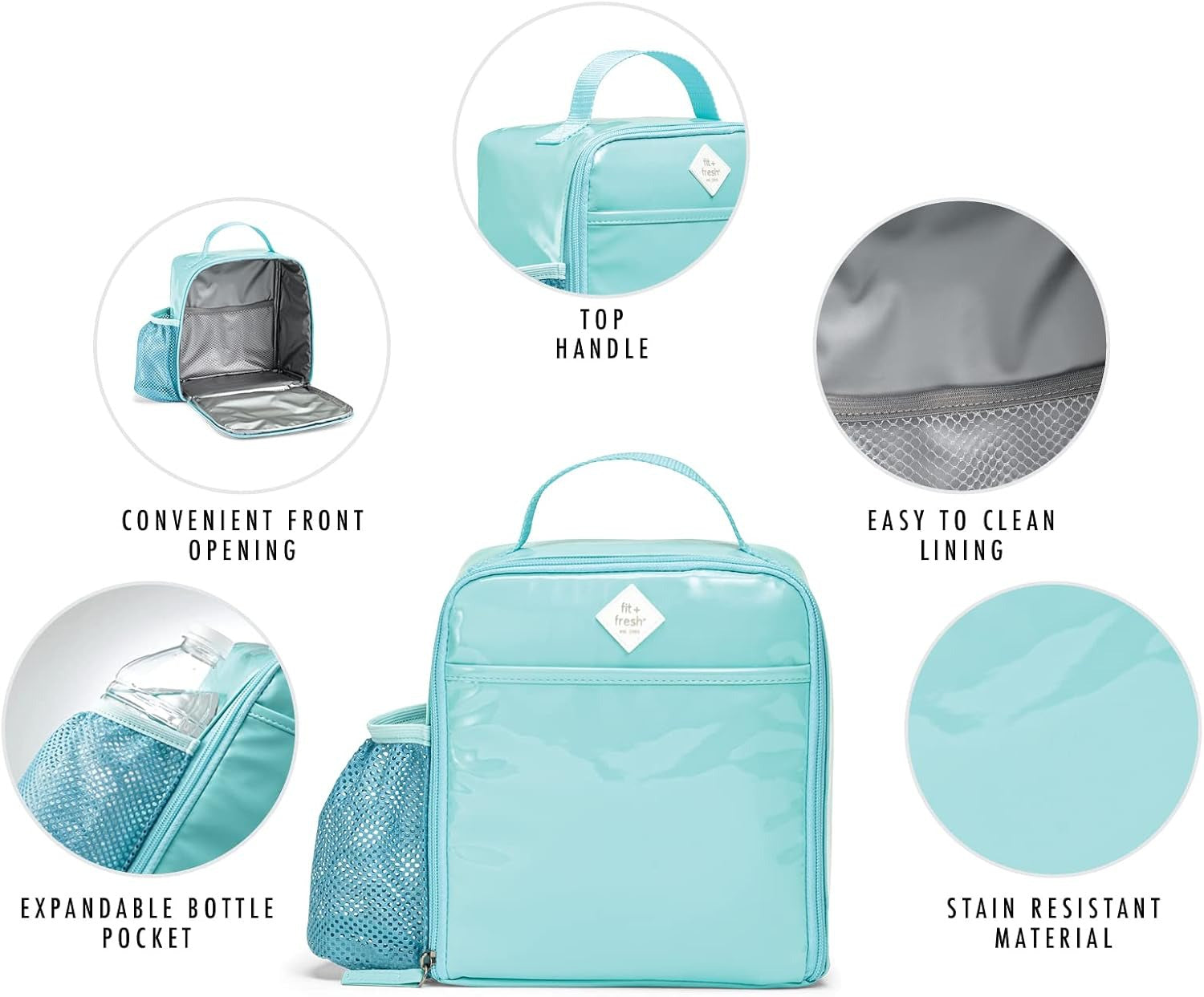 Blake DIY Insulated Lunch Bag - Teal