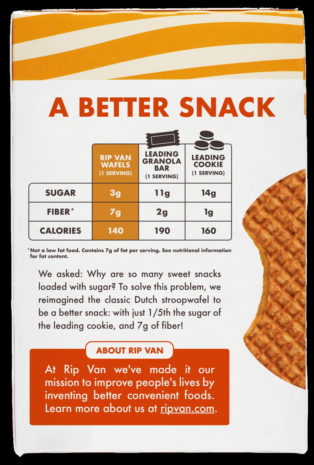 Dutch Caramel & Vanilla Wafels (4 pack)