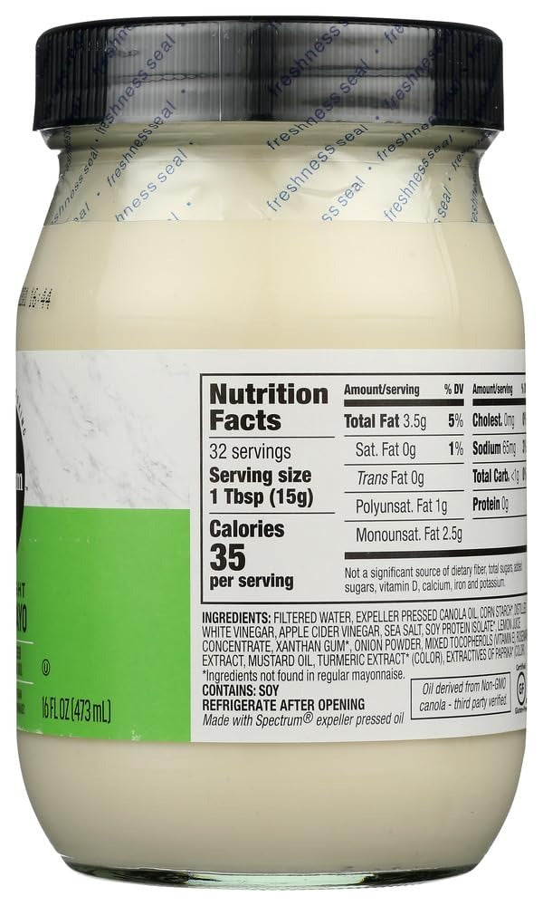Vegan Light Canola Mayonnaise