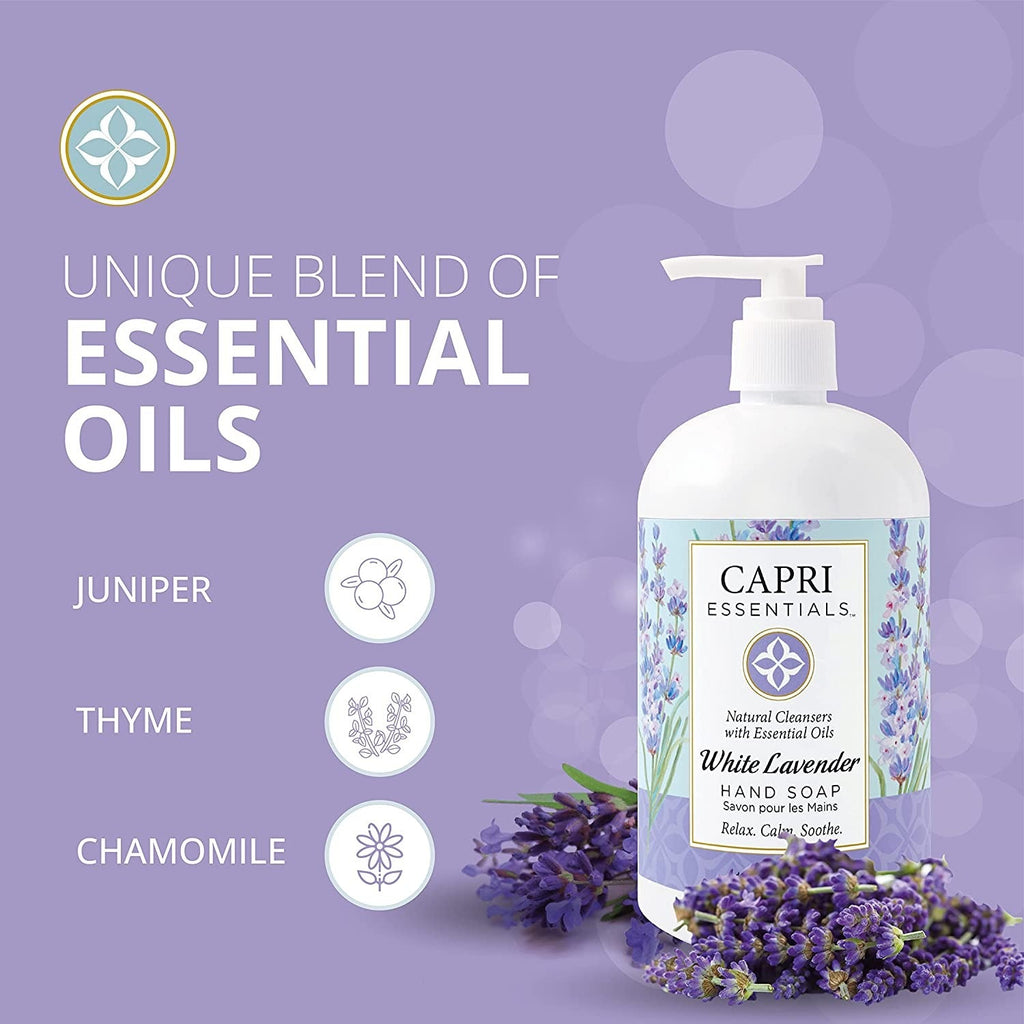 White Lavender Scented Hand Soap