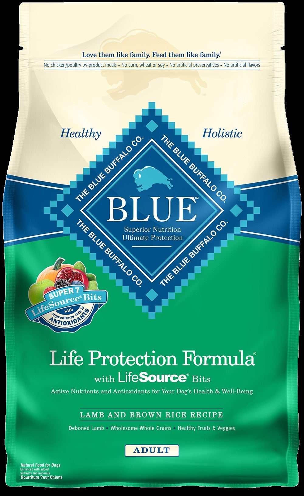 Lamb & Brown Rice Recipe Adult Dry Dog Food