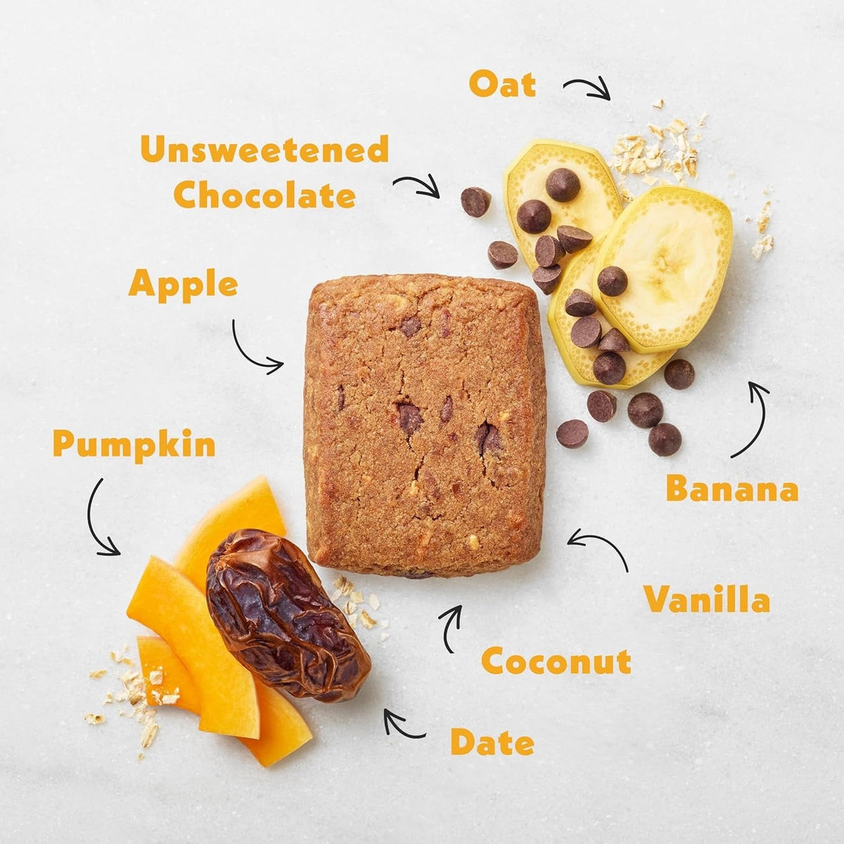 Baked Banana Chocolate Chip Bars (4 CT)