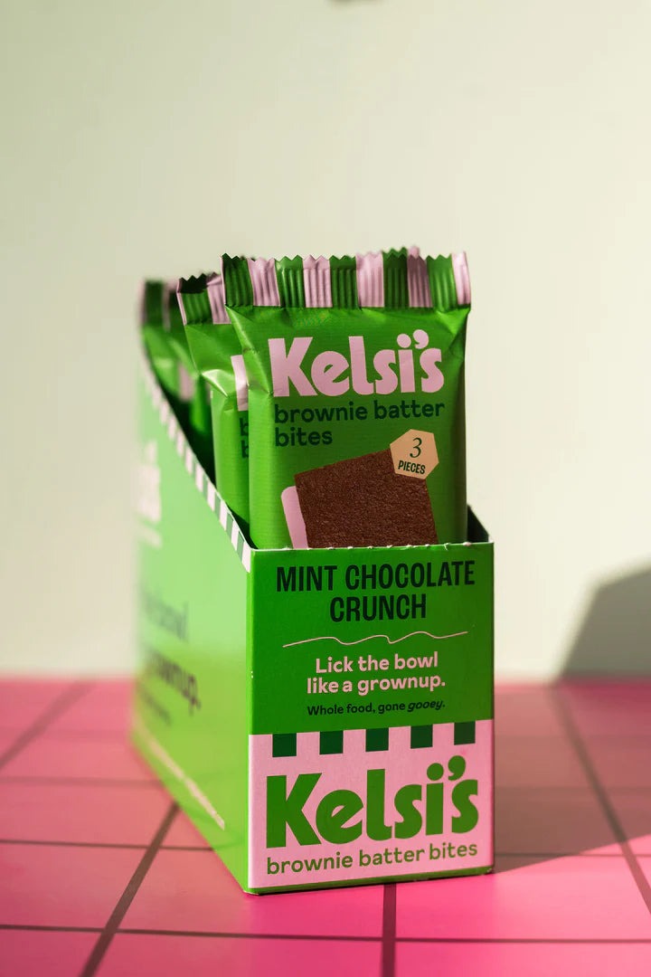 Mint Chocolate Crunch Brownie Batter Bites (8 Pack)